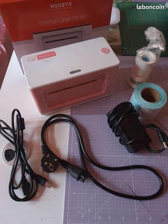 Imprimante thermique MUNBYN + Lot détiquettes