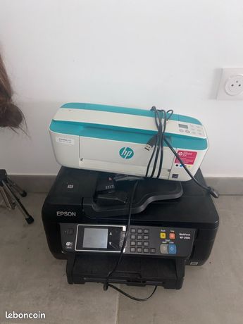 Imprimantes HP DeskJet 3735 & Epson WorkForce WF-2660 20 chacune