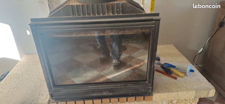 Insert cheminée à bois