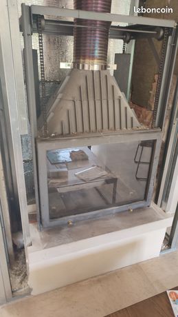 Insert cheminée fonte