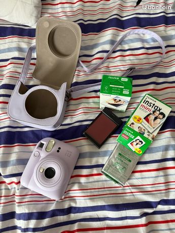 Instax mini 12 + étui + recharges