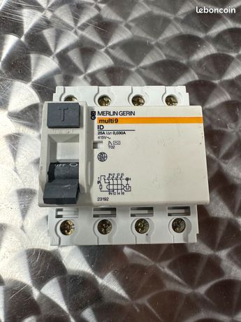 Inter differentiel merlin gerin 4x25A 30ma ref 23192