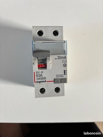 Interrupteur différentiel 63A 30mA type AC