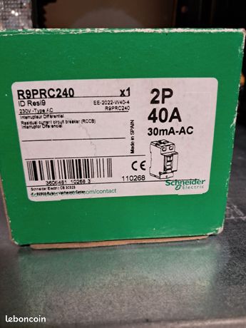 Interrupteur différentiel