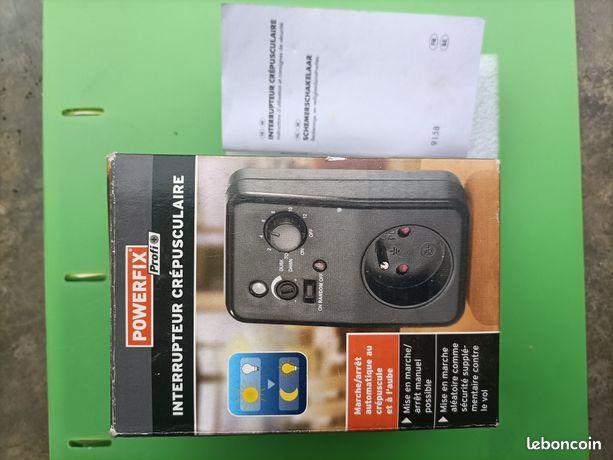 Interrupteur programmateur crépusculaire