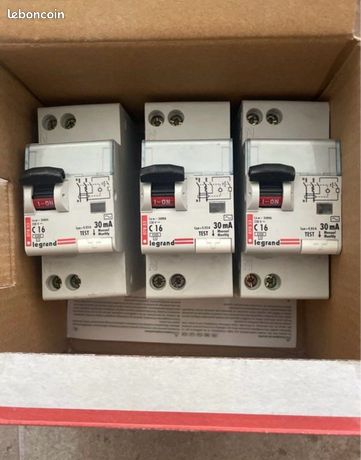 Interrupteurs différentiel 16A 30mA Legrand