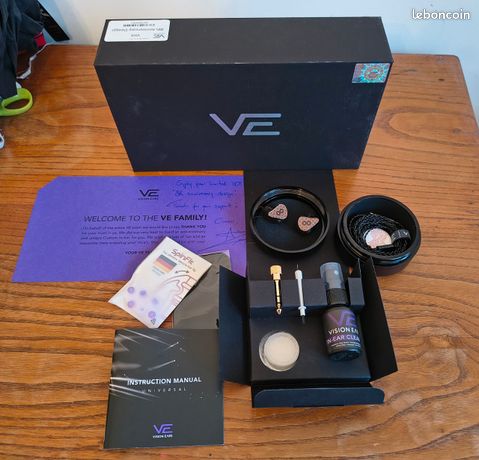 Intras Intra-auriculaires Ecouteurs IEM Vision Ears VE8