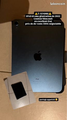 Ipad 10 eme generation