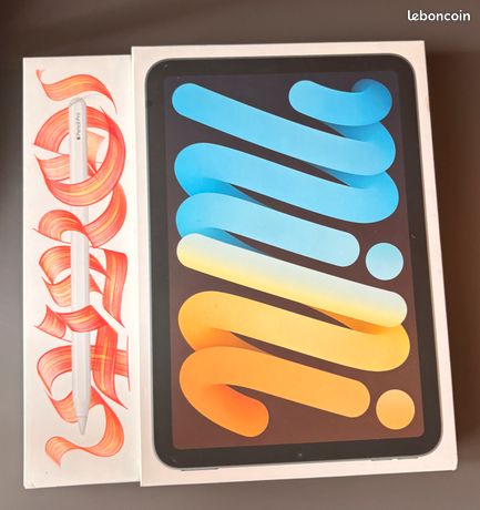 IPad mini A17 Pro Wi-Fi 256GB bleu + Pencil Pro