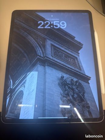 IPad Pro 12,9 pouces 5ᵉ génération 512 Go Wi-Fi + 4G/5G avec Apple Pencil