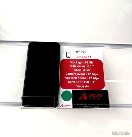 IPhone 11 64 Gb reconditionné grade A+