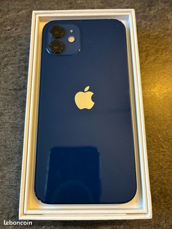 Iphone 12 64go bleu beg