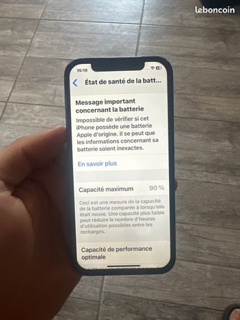 IPhone 12 non négociable