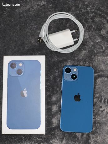IPhone 13 mini bleu très bon état 128 gB