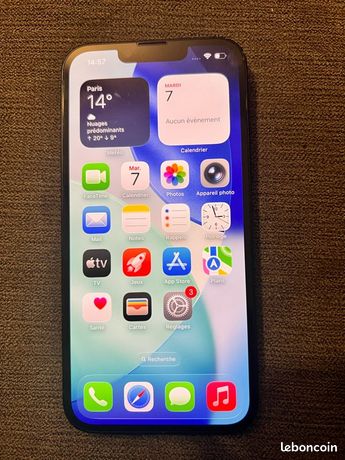 IPhone 14 128gb noir très bon état