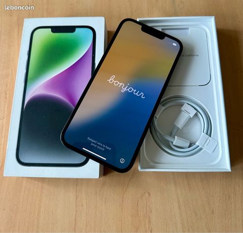 IPHONE 14 128go neuf sous garantie Apple 1 an
