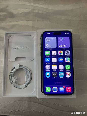 IPhone 14 Pro Max blanc 256GB très bonne état à débattre