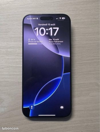 Iphone 14 pro max noir 128 go