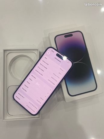 IPhone 14 pro violet titane