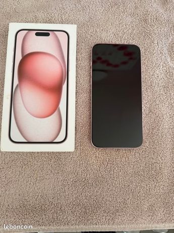 IPhone 15 d'origine - 256 Go avec chargeur