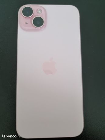 IPhone 15 Plus Rose 128go