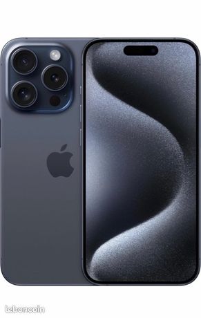 IPhone 15 Pro 128Go - Bleu Titane NEUF