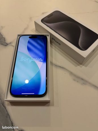 IPhone 15 Pro 128go Noir