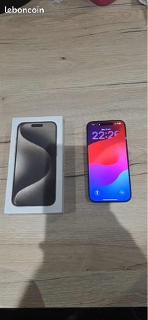 IPhone 15 Pro 128go