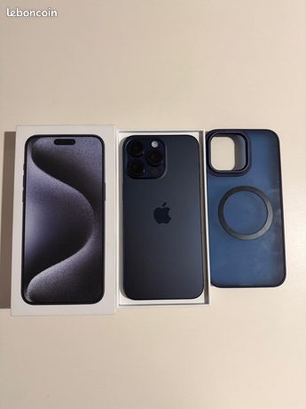 IPhone 15 pro Max titane 256go