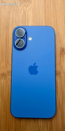 IPhone 16 bleu 128 Go