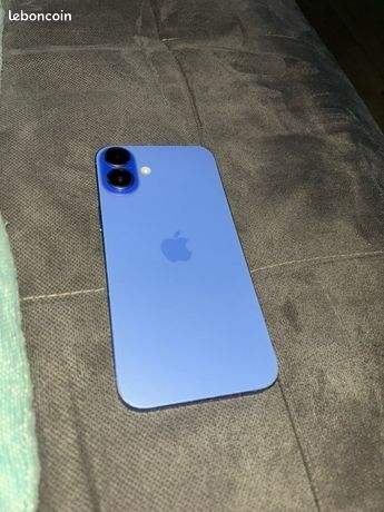 IPhone 16 bleu