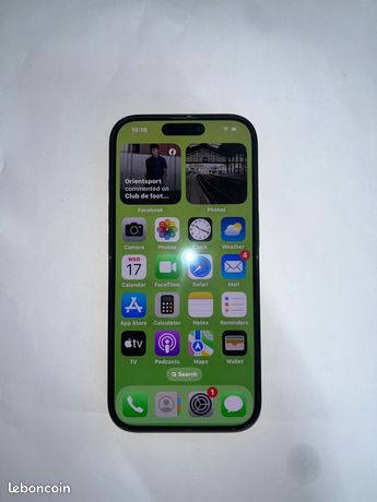 IPhone 16 pro 128 Go noir