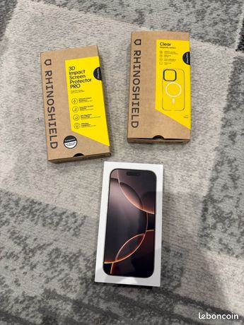 IPhone 16 pro - 256 go - neuf