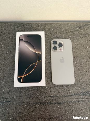 IPhone 16 pro 256go couleur titane sur Arles