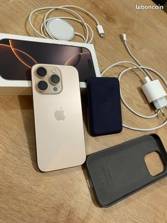 IPhone 16 pro + accessoires