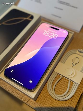 IPhone 16 Pro Max 256 Go Titane Naturel / Sable