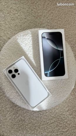IPhone 16 Pro Max 512 Go Blanc Titanium État proche du 2026