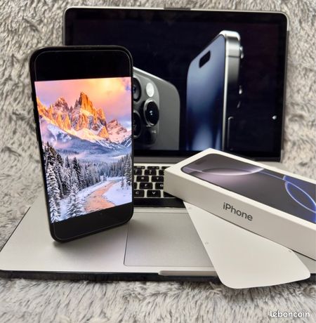 IPhone 16 PRO MAX état irréprochable+ facture apple