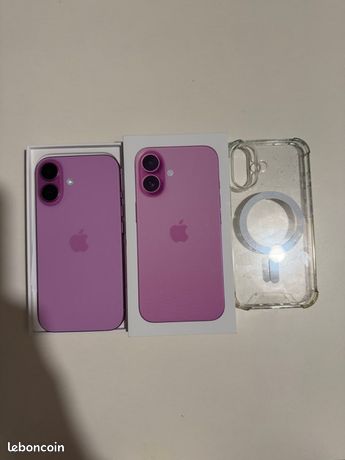 IPhone 16 rose 256go