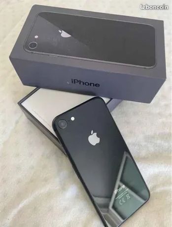 IPhone 8 noir 64go - batterie 100%