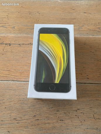IPhone SE Noir 128 GB dans sa boite