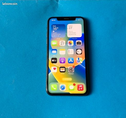 IPhone XS Noir 64 Go Pas de compte icloud