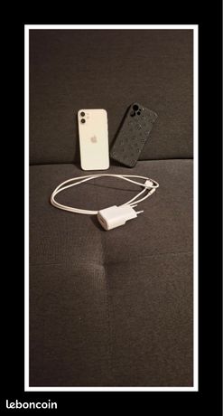 Iphone 12 mini blanc 256 go