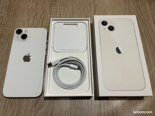 IPhone 13 128 Go Blanc (encore )