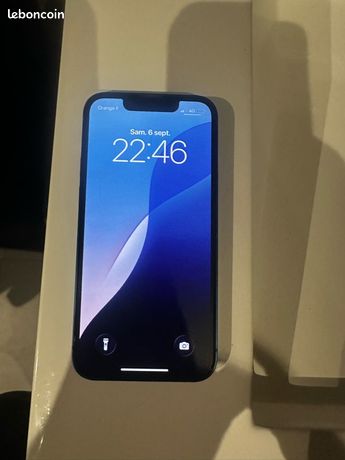 IPhone 13 mini bleu 128 giga