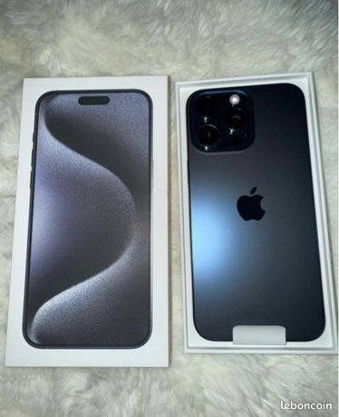 IPhone 15 pro Max 256 giga bleu
