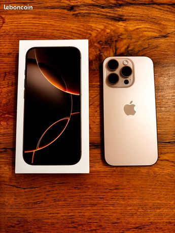 IPhone 16 Pro 128go Desert Titanium