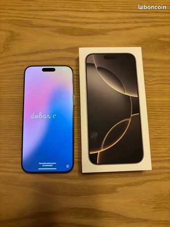 IPhone 16 pro Max 256 GO