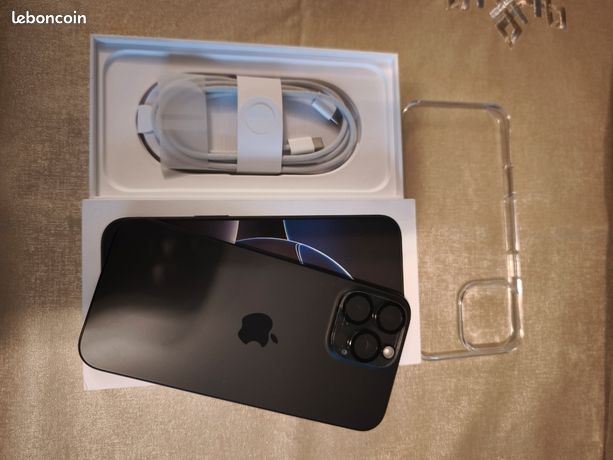 Iphone 16 pro max black titanium