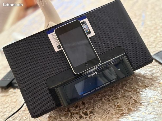 Ipod + enceinte Sony